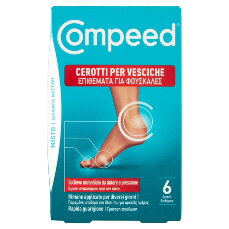 Compeed Cerotti per Vesciche Misto 6 pz